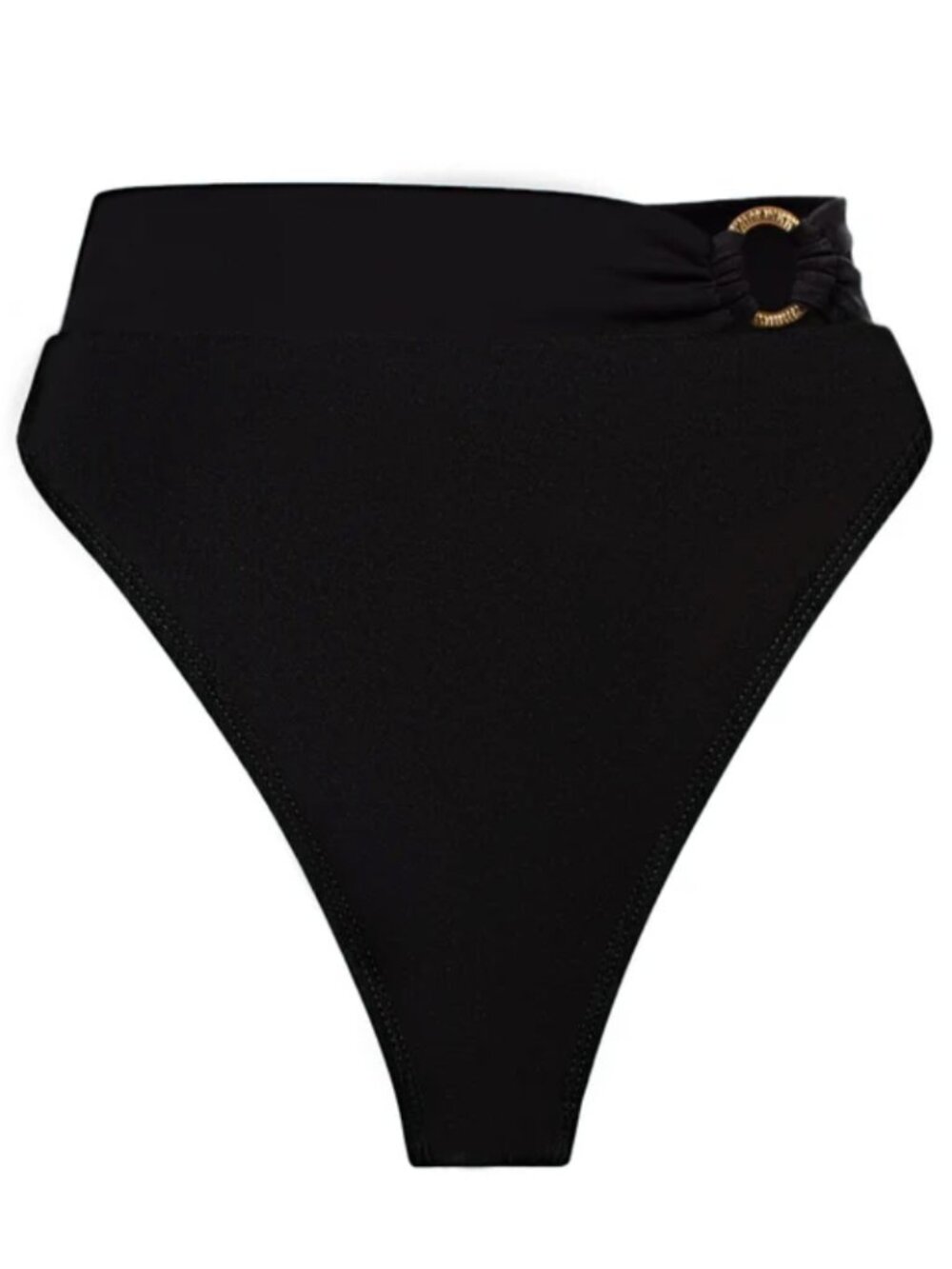 Ta3 Brazilian Ring Kini Bottom - Black Medium